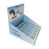 E Paper Easy Assembled Advertising Pos Pop Paper Folding Small Cardboard PDQ Counter Corrugated Packaging Display Box