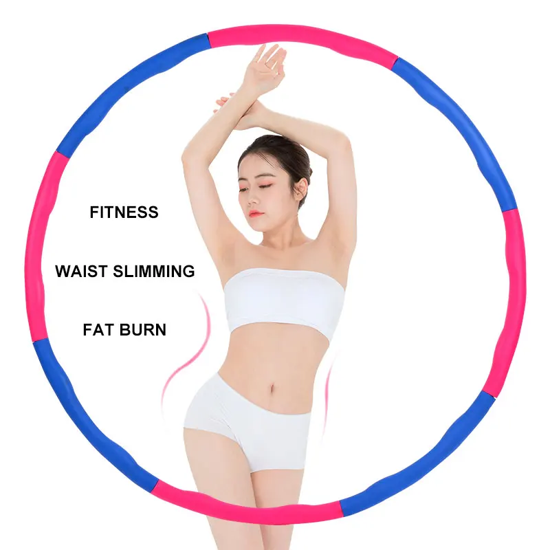 
Fitness gym equipment Training Hula hoops good balance weighted plastic Hula hoops for Adults 