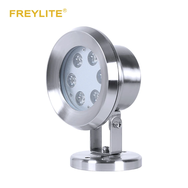 FREYLITE Super strong  outdoor lighting swimming pool light waterproof rgb colorful IP65 9w led underwater lamp