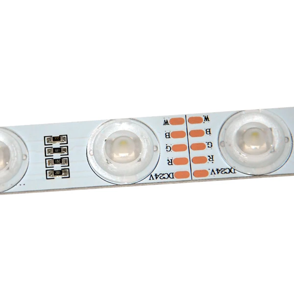 Edgelight 12v 24v rgbw 5050 led strip light for light box  CE ROHS listed led bar backlight