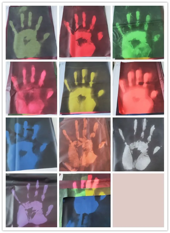 Customized Color Temperature Sensitive Fabric Heat Sensitive Color Changing Thermochromic Fabric