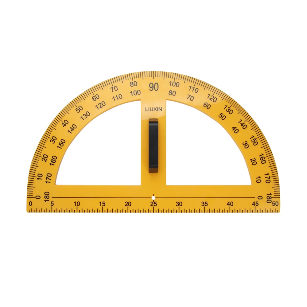 
High quality drawing tool demonstration for teachers large magnetic protractor 
