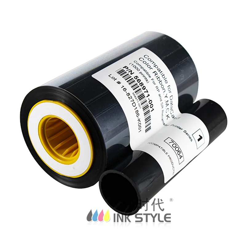 Compatible Datacard 568971001 Ymck Color Retransferl Ribbon 1000images