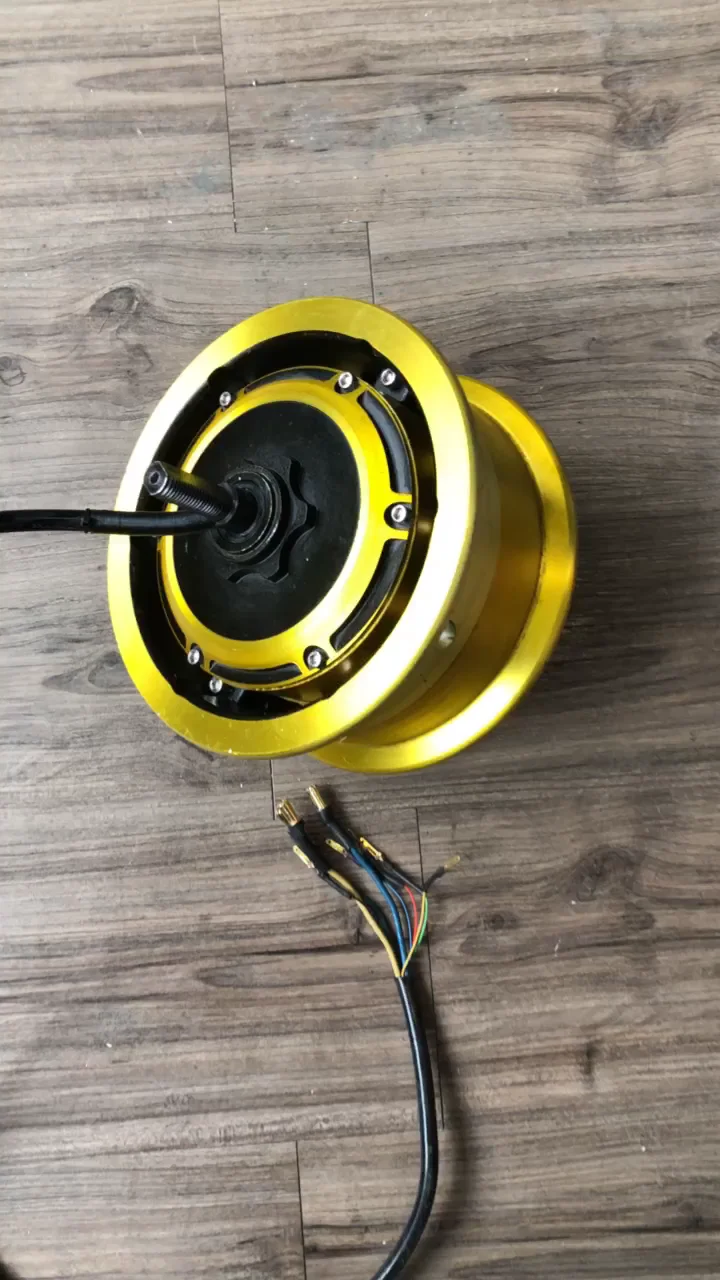 17 inch 3000w brushless electric motorcycle hub motor kit