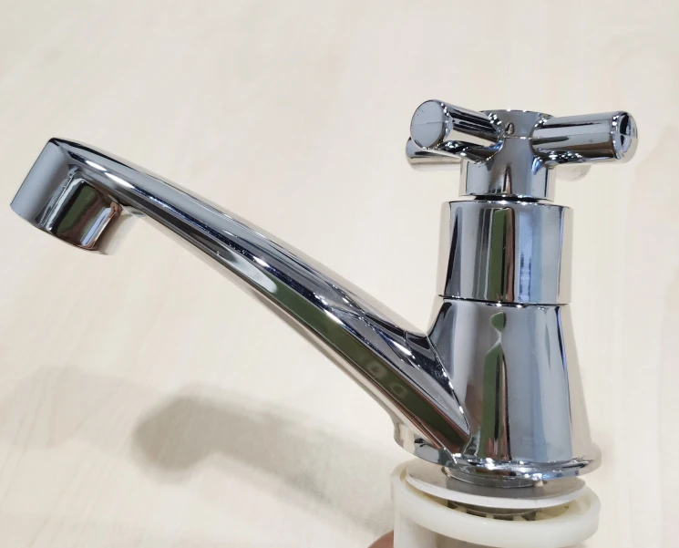 镜面镀铬 abs 单孔塑料水龙头