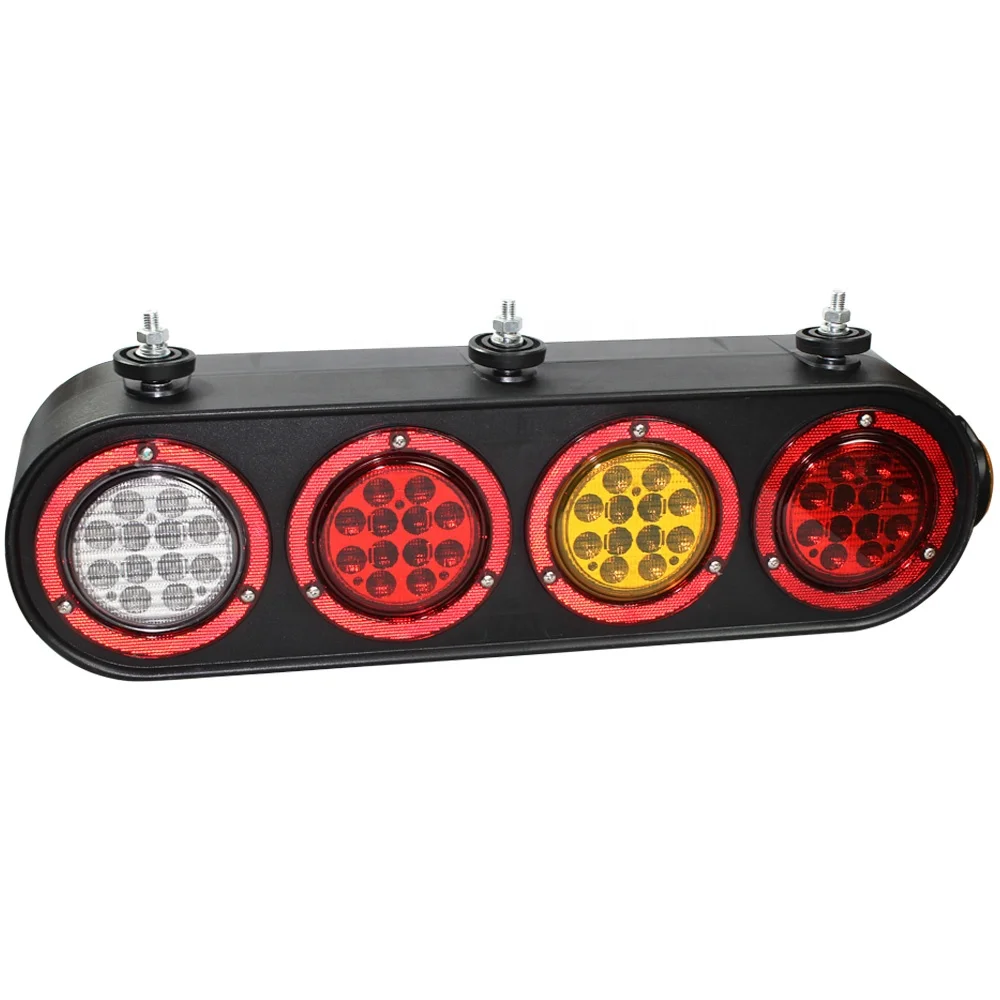 10 30v round led truck combination rear light stop turn reverse brake truck tail light box buy truck tail light box truck rear light 10 30v round led truck tail light box product on alibaba com