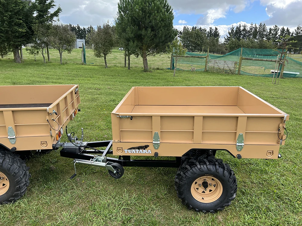 2wd 4wd All Terrain Vehicles Small Bale Side Loading Enclosed Simple