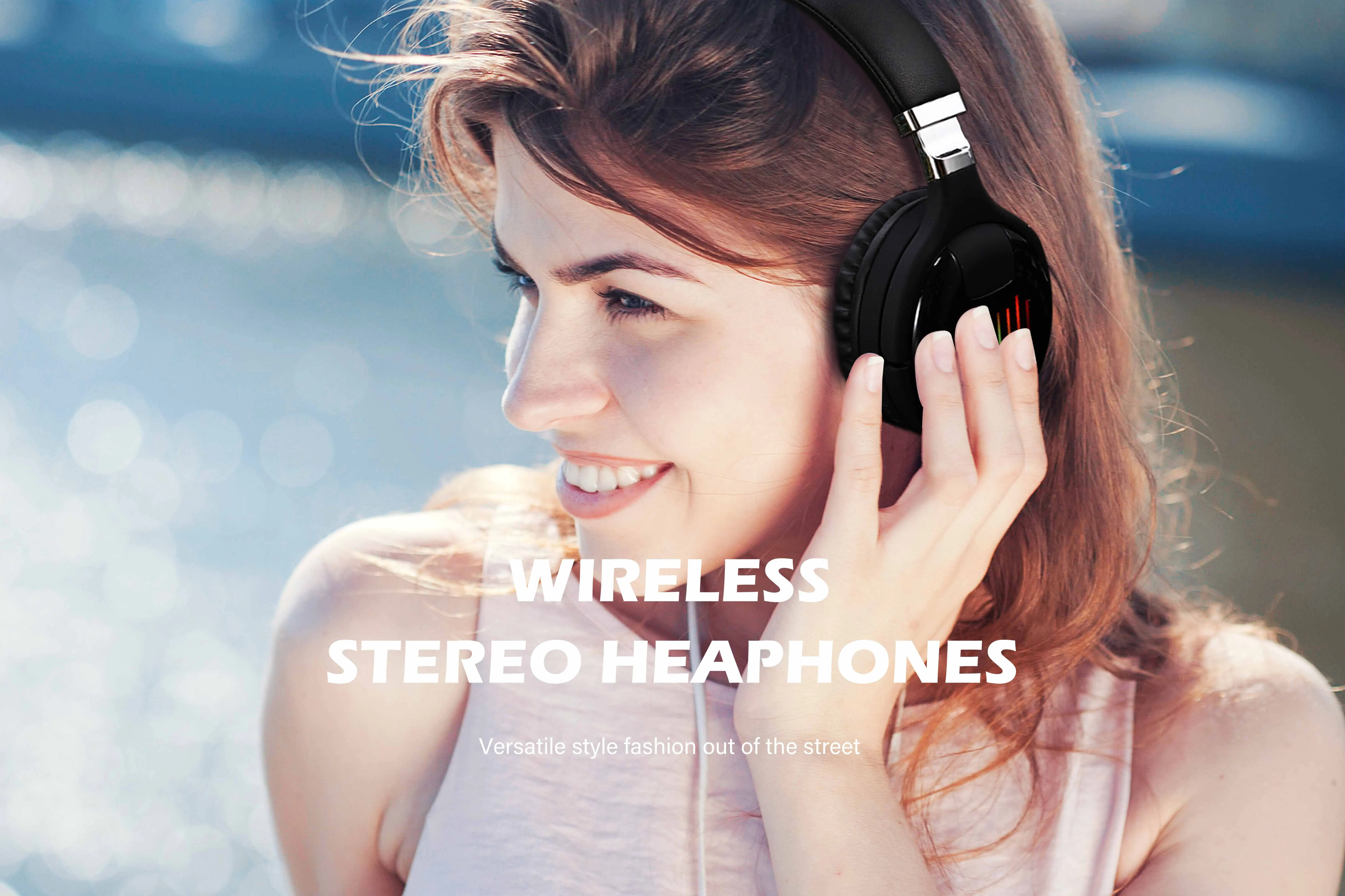 custom wireless headset OEM shenzhen factory foldable bluetooth headphone