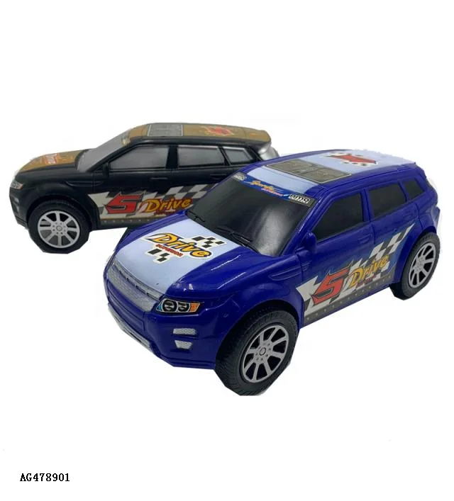 
2 Asstd color friction power car toy for boy kids! 