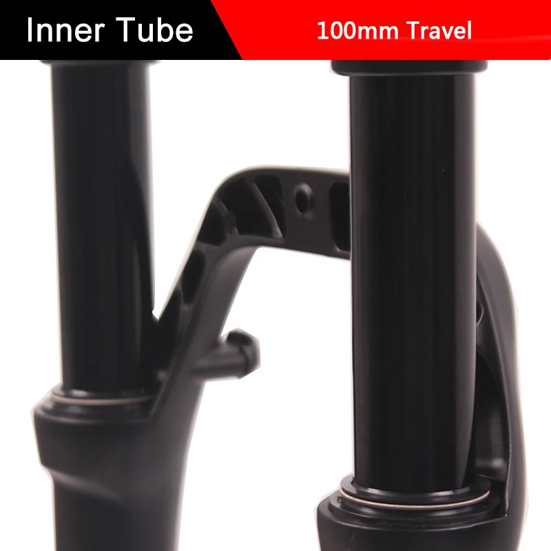 26" Suspension Fork Mtb Locking Fat Bike Air Bicycle Suspension Forks