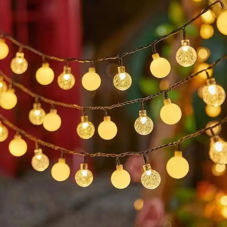 Led String Light Outdoor Christmas Lights Star Shaped Wedding Room