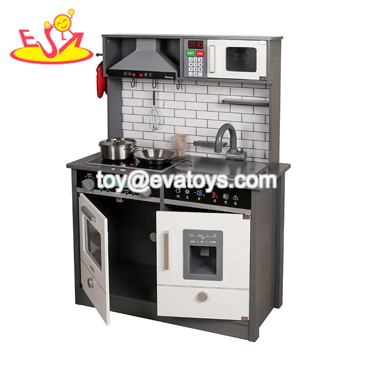 wooden kitchen with sounds