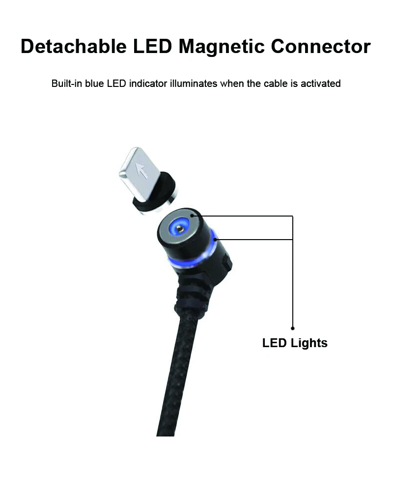 WAHYUS Factory Wholesale Magnetic Charging Cables Magic Magnetic Data Charging Cable - ANKUX.COM