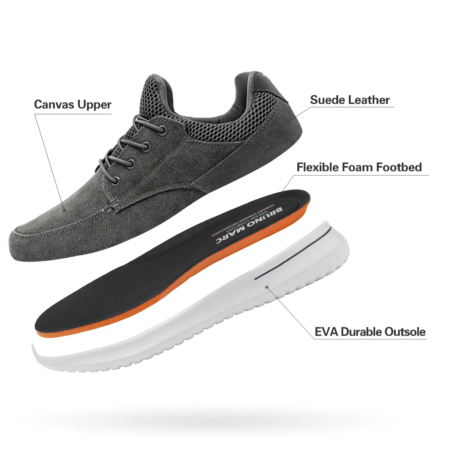 mesh canvas shoes