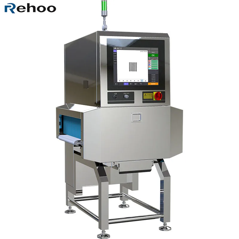 X-ray Food Detection Machine Used For Checking Glass Stones Plastic Metals