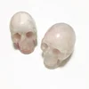 Wholesale High Quality Crystal Carved Rose Quartz Skulls Natural Skulls Stone For Decoration