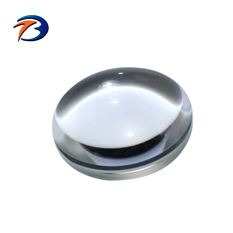 Optical spherical fused silica glass double convex lens optic quartz biconvex lens uncoated