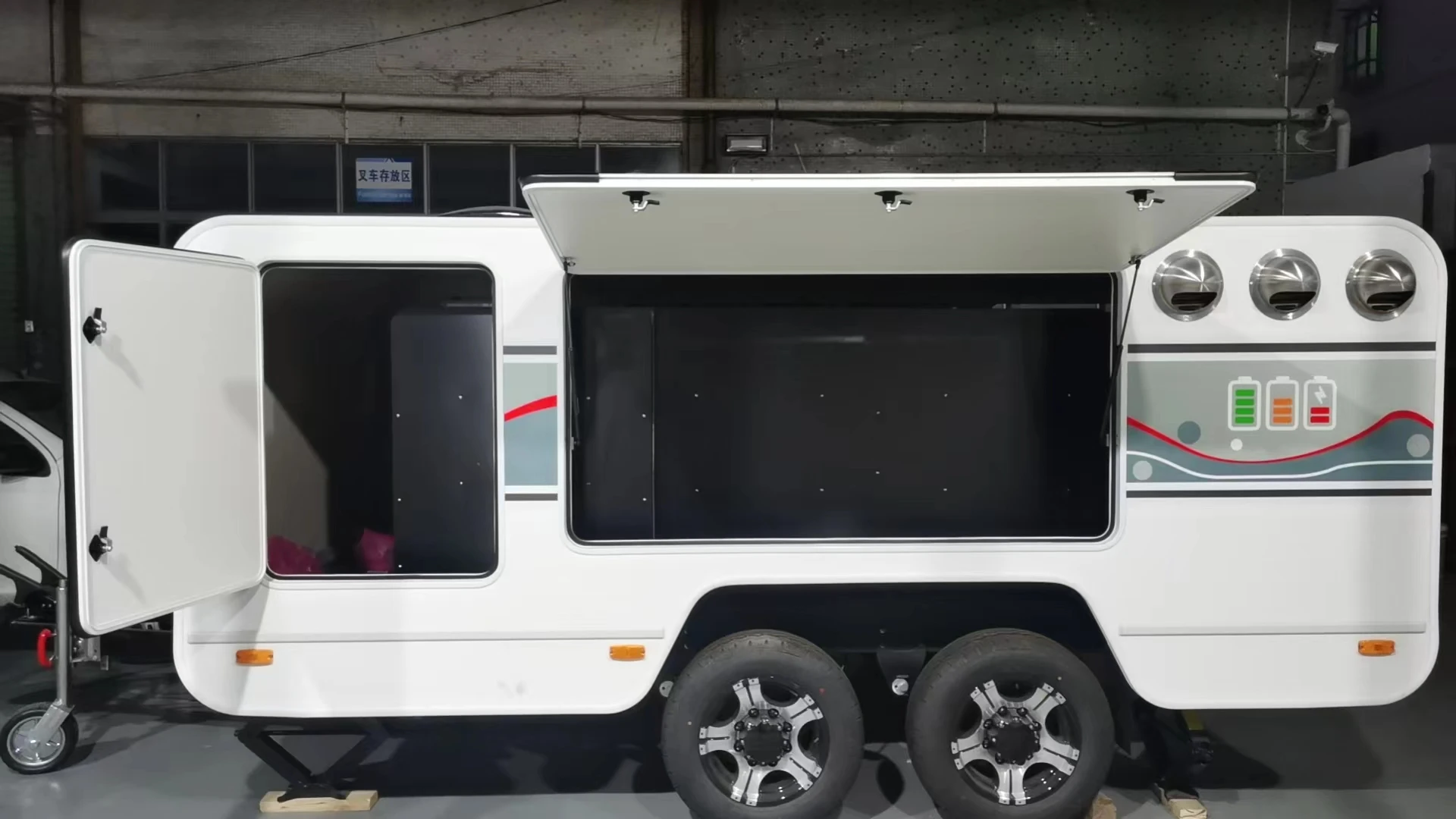 Aeauto Ev Powerbank Ev Charging Trailer For Electric Vechcle Charging
