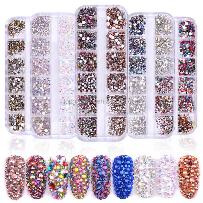 Sp0277 Amazon Best Seller Super Shinny Diamond Stone Ab Nail Art ...