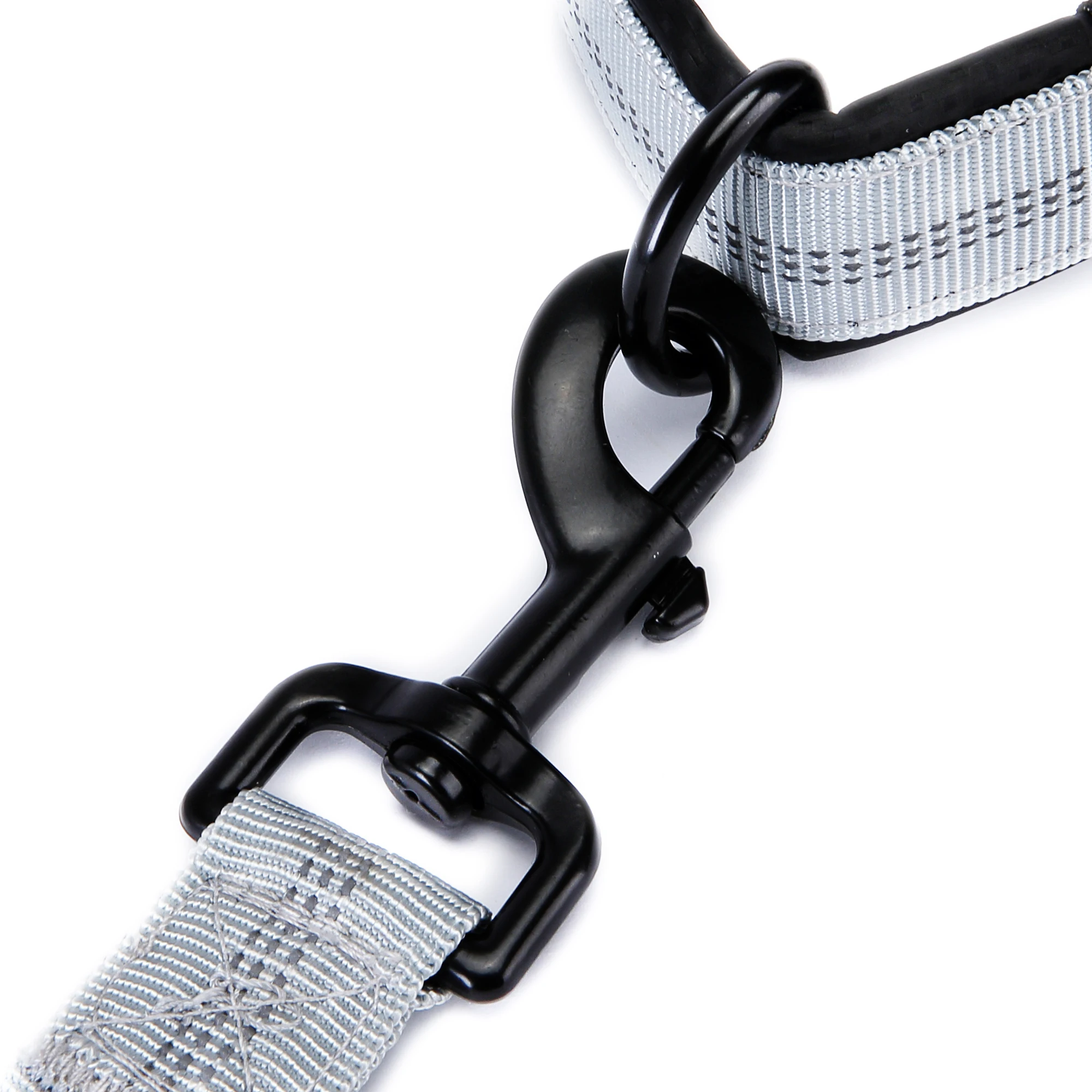 Hands Free Nylon Reflective Rope Dog Leash For Running Jogging Walking