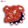 New type animal patches for jacket Custom 3d flocking manufacturer