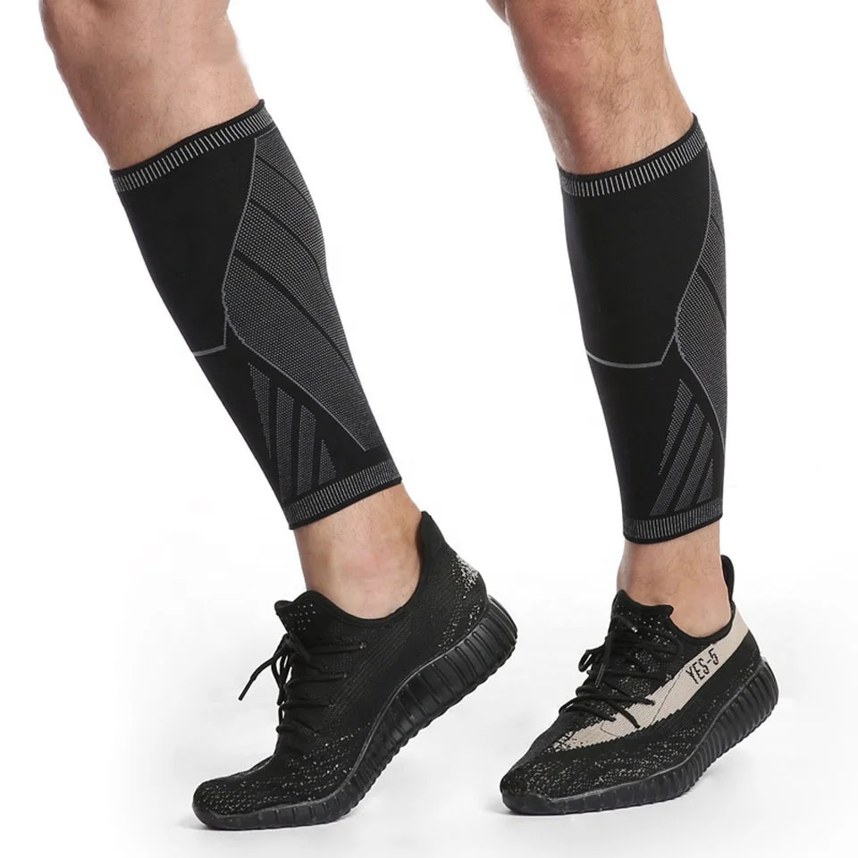 Custom Copper Nylon Sports Compression Leg Calf Sleeves Buy