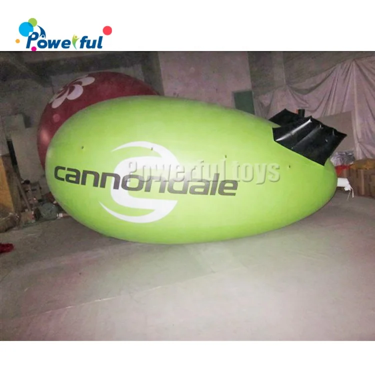 Cheap customized size inflatable helium blimp inflatable airship balloon for decoration