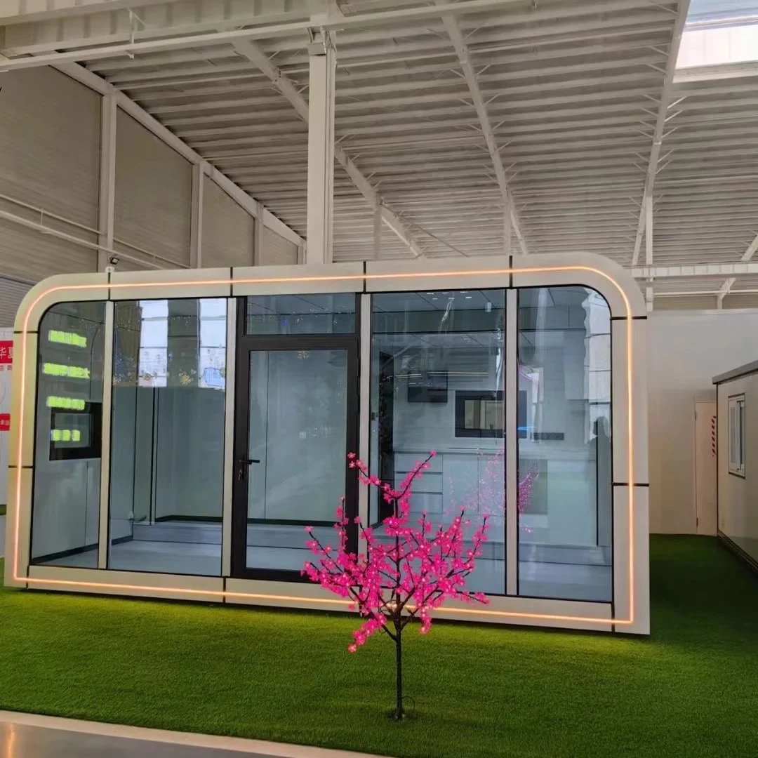 20ft 40ft Modular Prefab Tiny Homes Container Office Portable apple ...