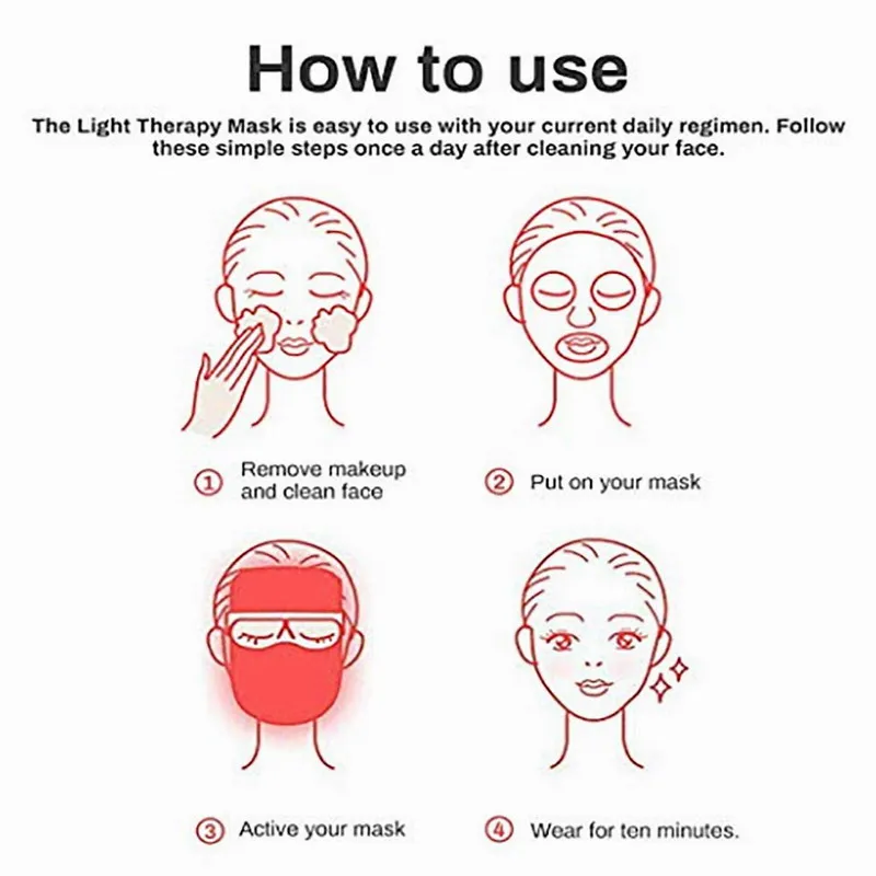  Led Facial Masks  (3)