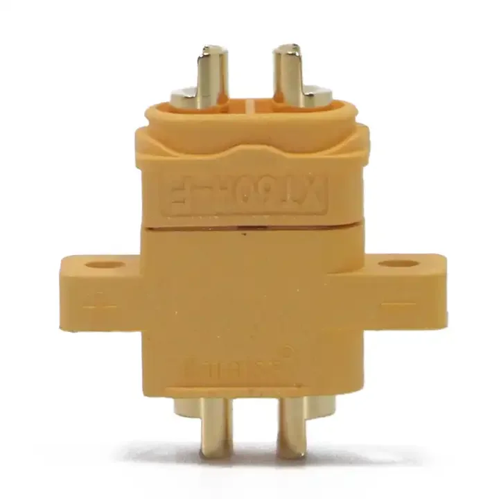  XT60E with M2.5 nut can be fixed 3.5mm gold plated model aircraft connector AMASS model accessories supplier