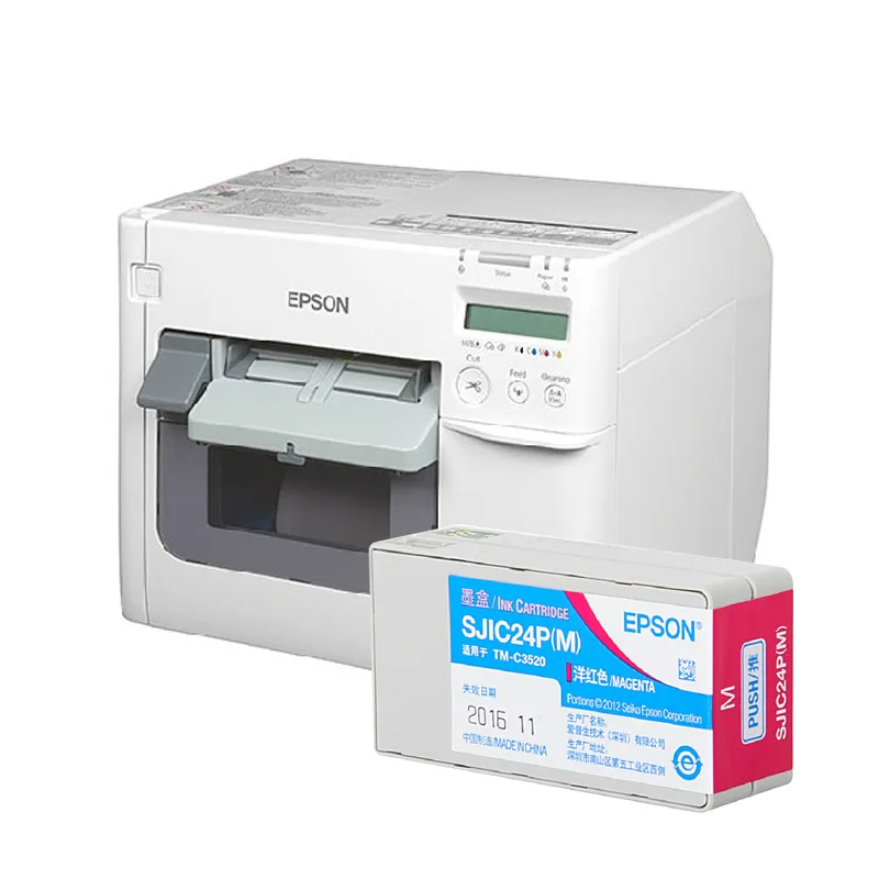 Hot Sale Roll To Roll Label Printer Tmc3520 Digital Label Printer