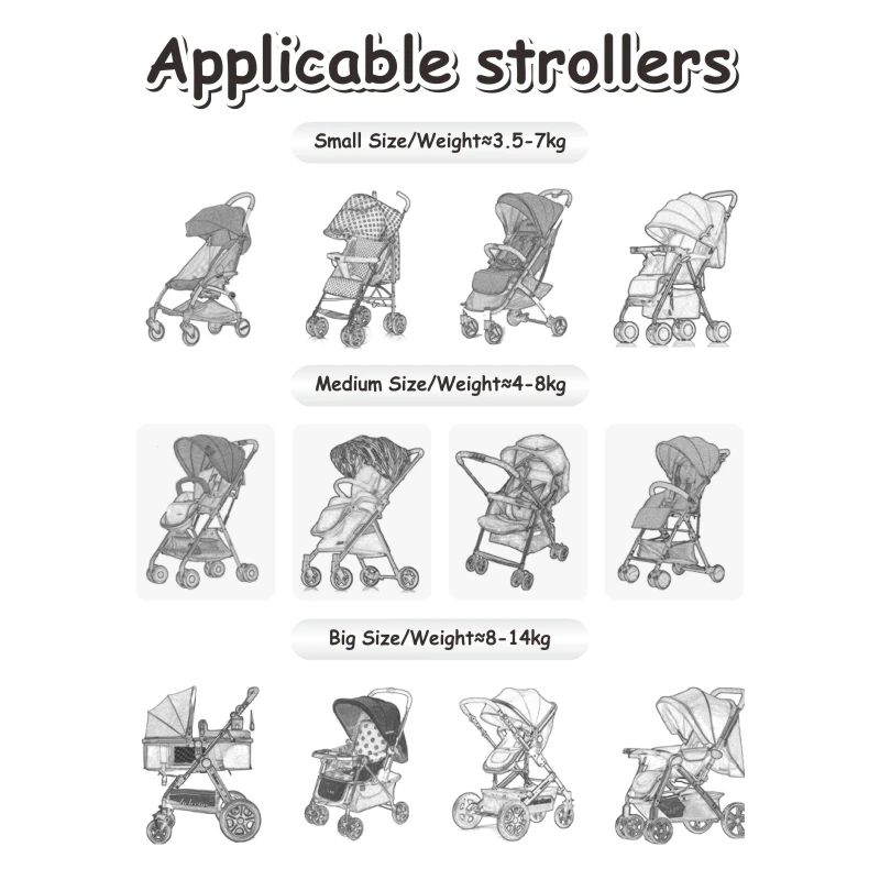 Comfort Universal Summer Rain Cover For Protection Baby Infant Pram