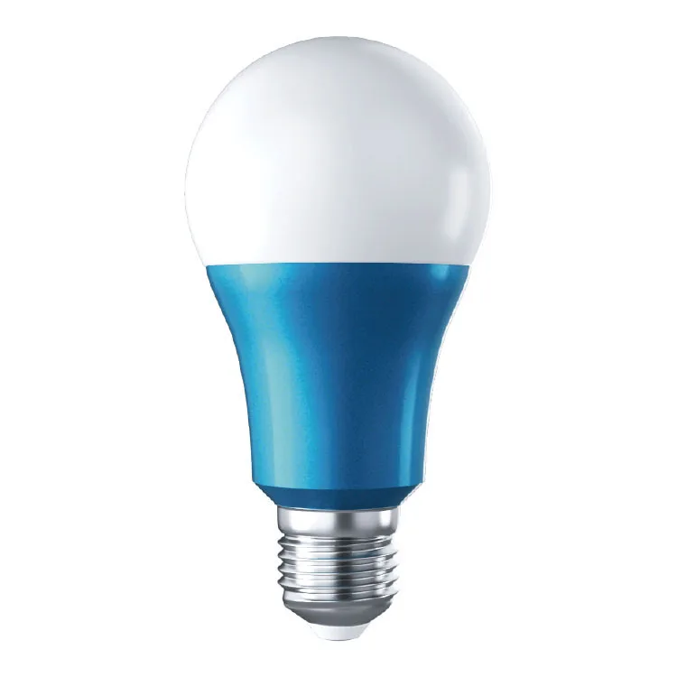 Wholesale Home 10W A60 E27 Intelligent Voice Control Colored Lamp App Stepless Adjustable Smart RGB LED Light Bulb