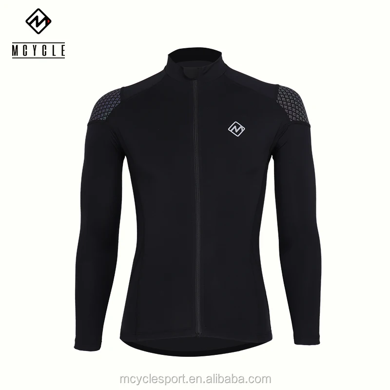 Custom Compression Thermal Fleece Long Sleeve Man Cycling Jersey Mtb