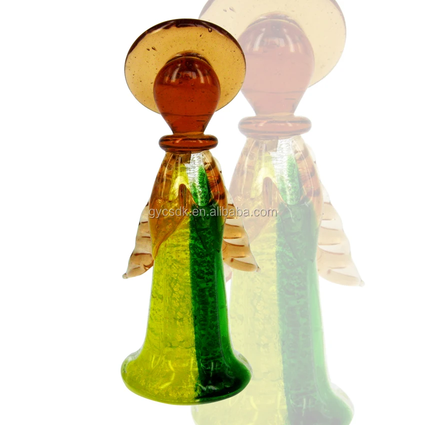 Wholesale New Design Gifts And Decoration Of Small Glass Angels