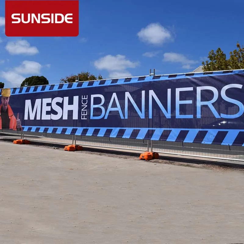 Mesh Banner Cross Rope With Eyelets
