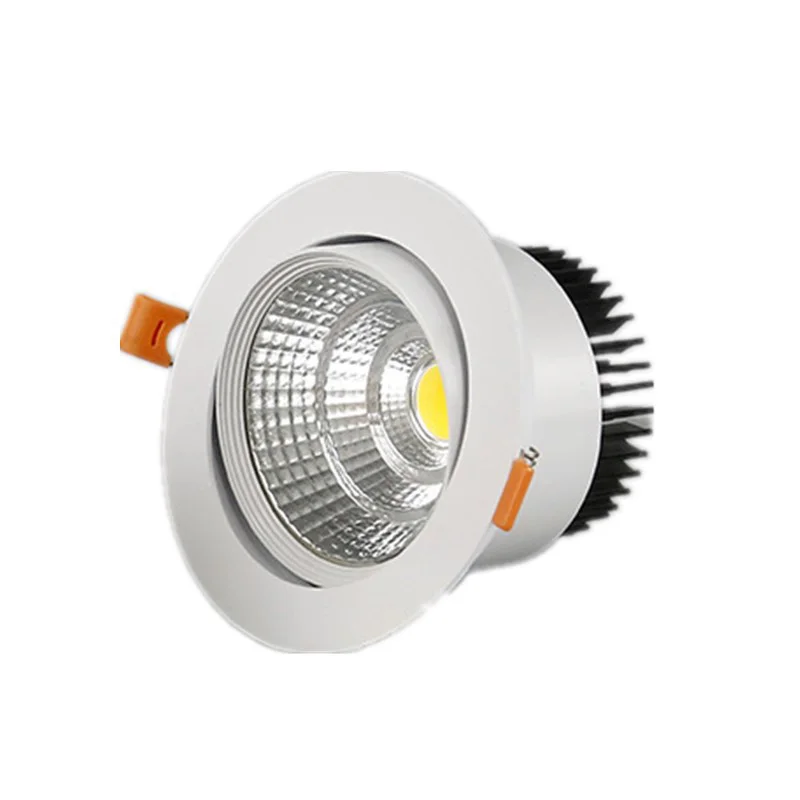 Die casting recessed indoor quality round mr16 gu10 led recessed ceiling down light lamp fixture