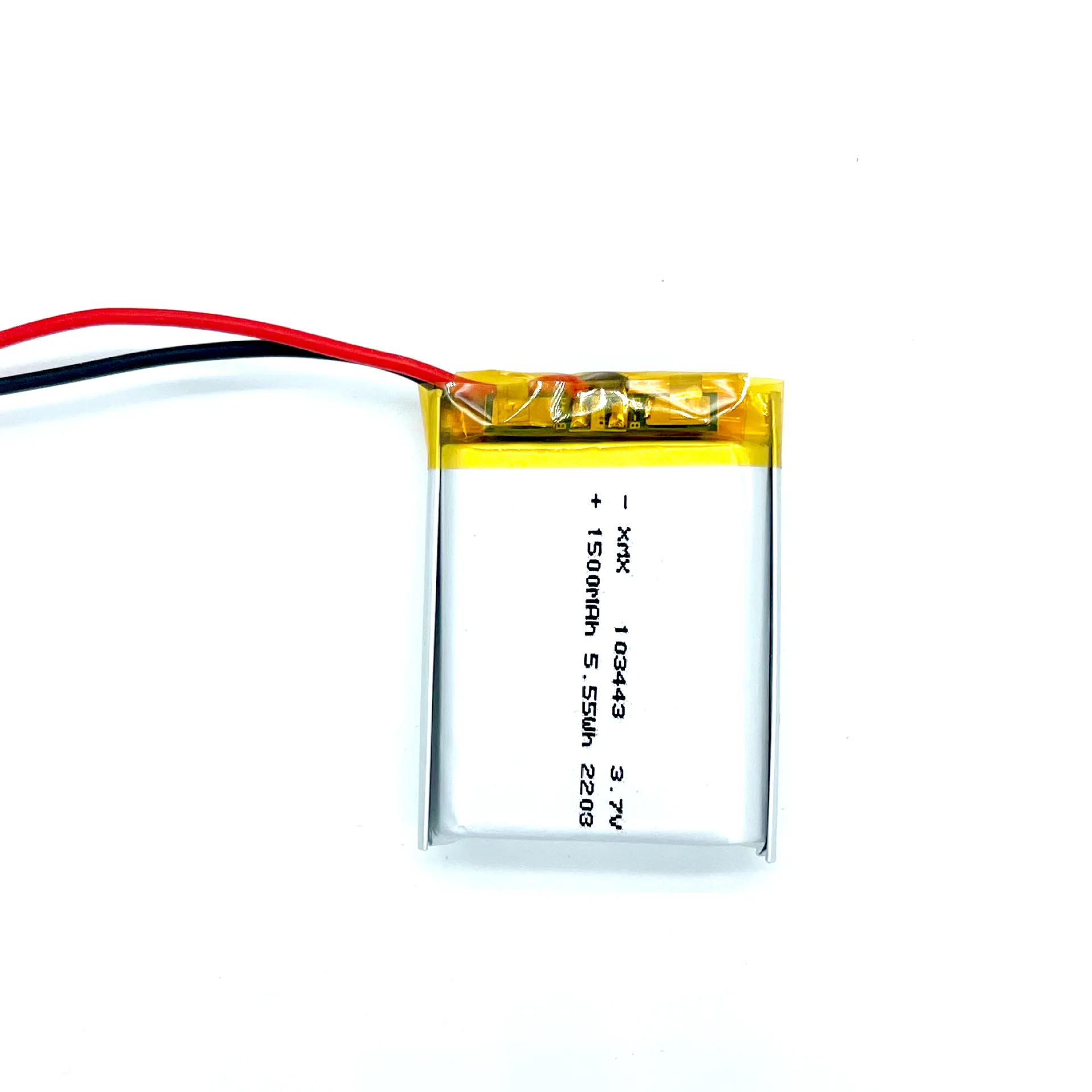 Ready Stock 103443 1500Mah Li-Polymer Battery Silver 3.7V Thermometer Humidifier Kids' Toys Remote Control Car Made Durable Ready Stock 103443 1500Mah Li-Polymer Battery Silver 3.7V Thermometer Humidifier Kids