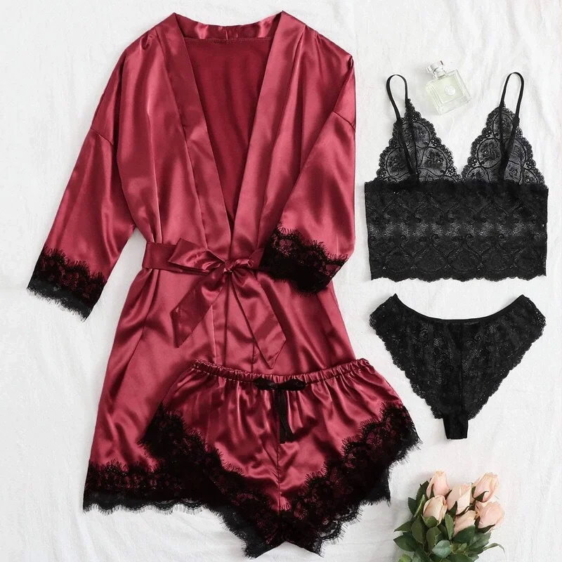 Biancheria intima sexy della bamboletta delle donne mature della ragazza calda trasparente calda della biancheria delle donne_voghion.com