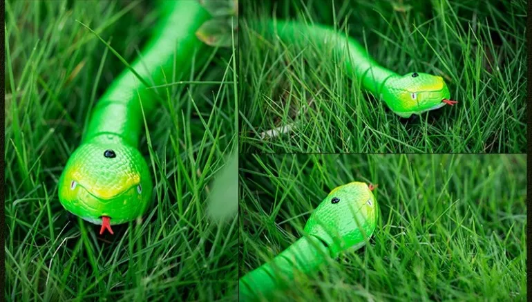 RC Snake Simulation Rattlesnake 4 Colors IR Remote Control