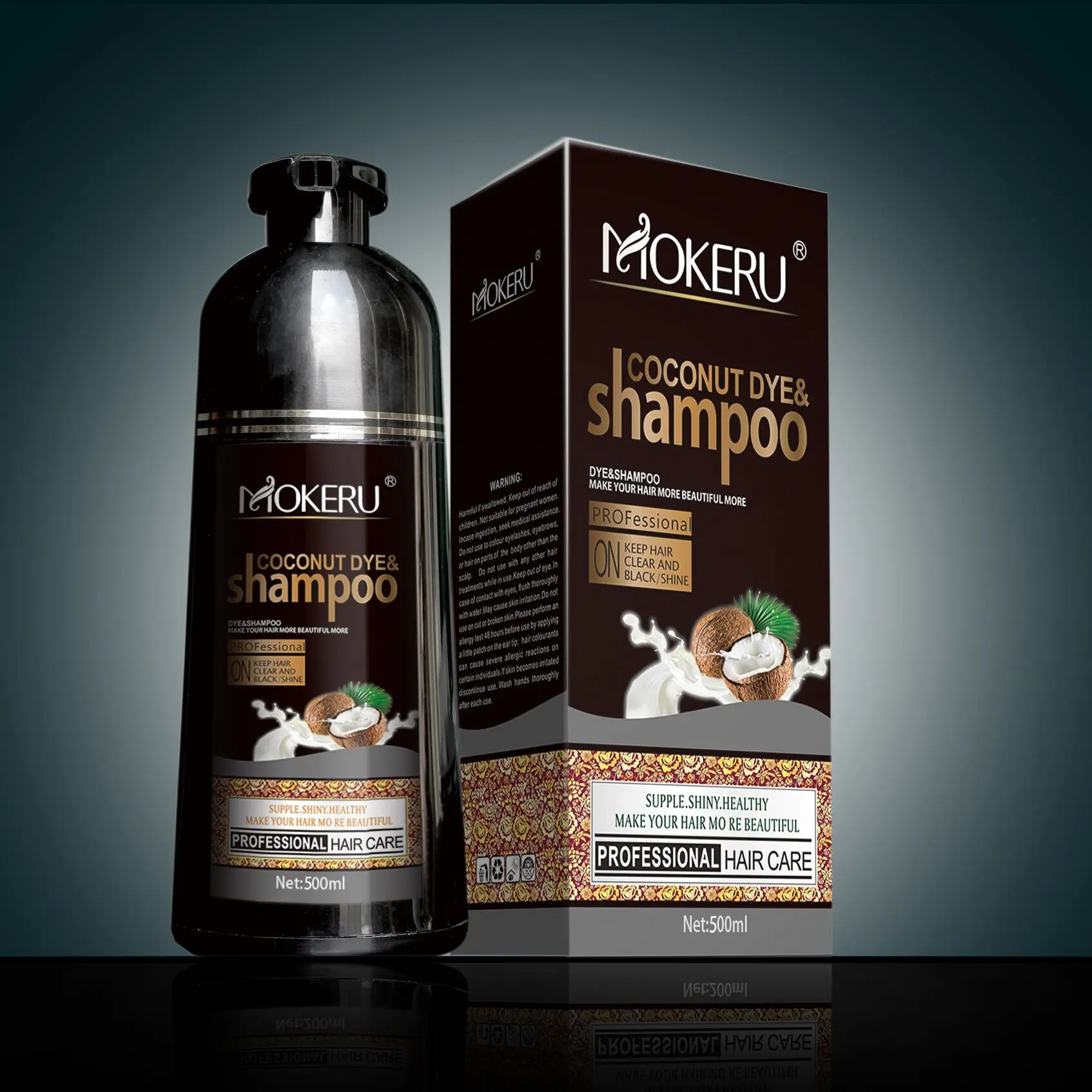 Makeru Permanent Black Hair Shampoo Give You Bright Black Colour Hair The Shampoo For Black Hair