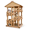 Five-story corrugated villa cat tree topsale Wholesale high-quality unique scratcher fashionable pet products cat tree
