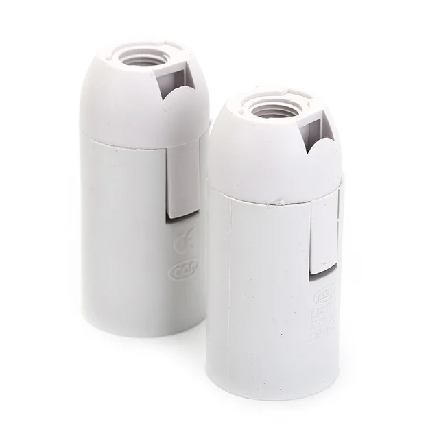 6 Douilles E14 Pour Ampoule Bougie – 250V 2A, Support En Plastique Noir