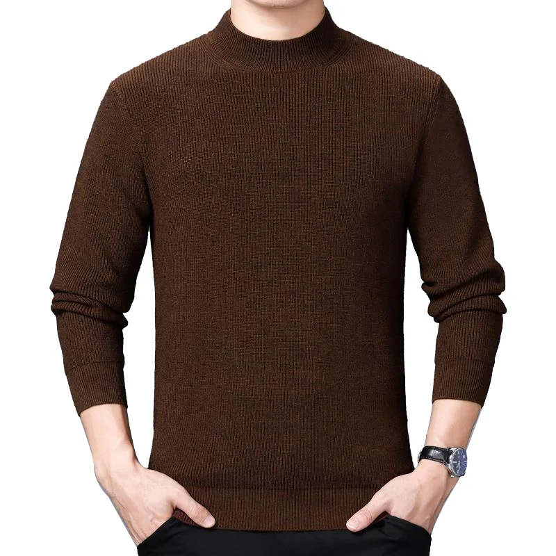 Neu Damen Winter dicke Kaschmirpullover Rundhals Pullover lose Strickhemd