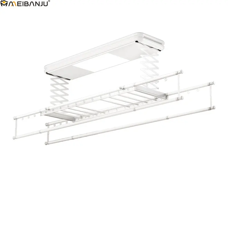 Smart Automatic Retractable Clothes Dryer Rack With Clothes Line Buy Aluminum Folding Clothe