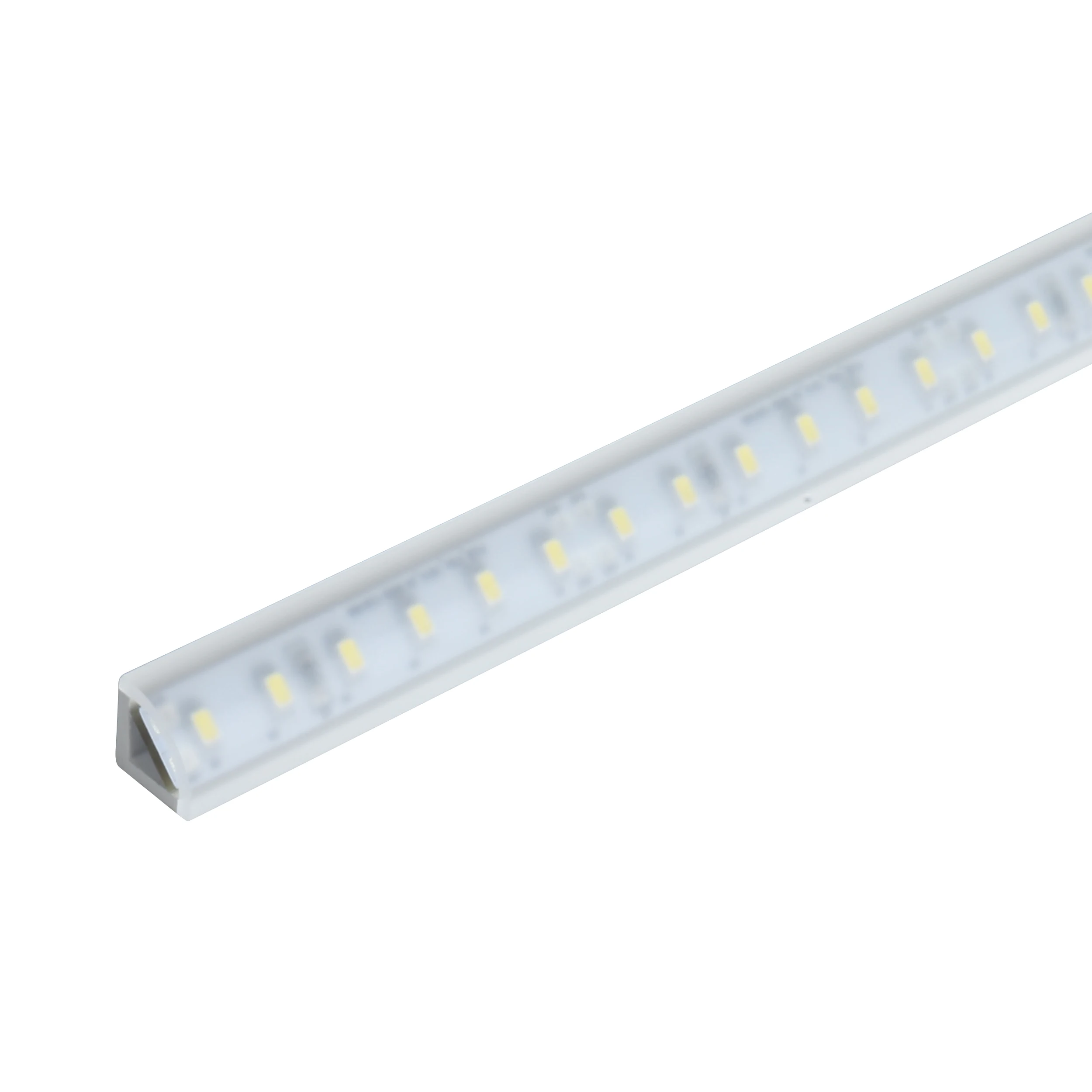PA1010  LED strip corner lights shell LED PC Profiles led strip light PMMA one-piece estrued profile