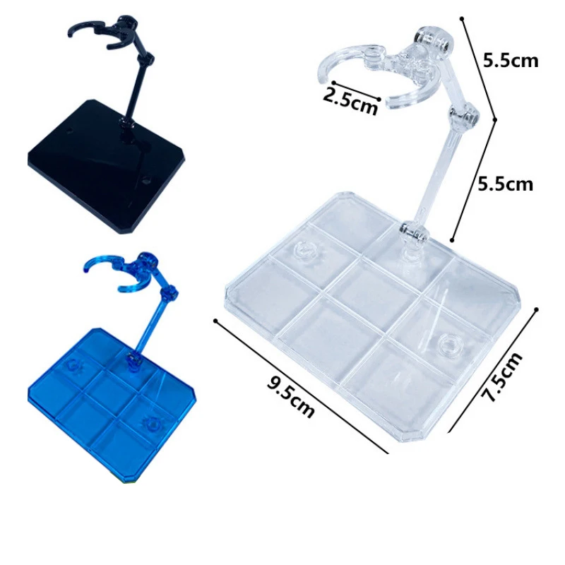 Support De Présentation Zalati – Flexible Pour Figurines PVC, SD, BB, Gundam, 1/100, 1/144, Bleu, Pour Collection