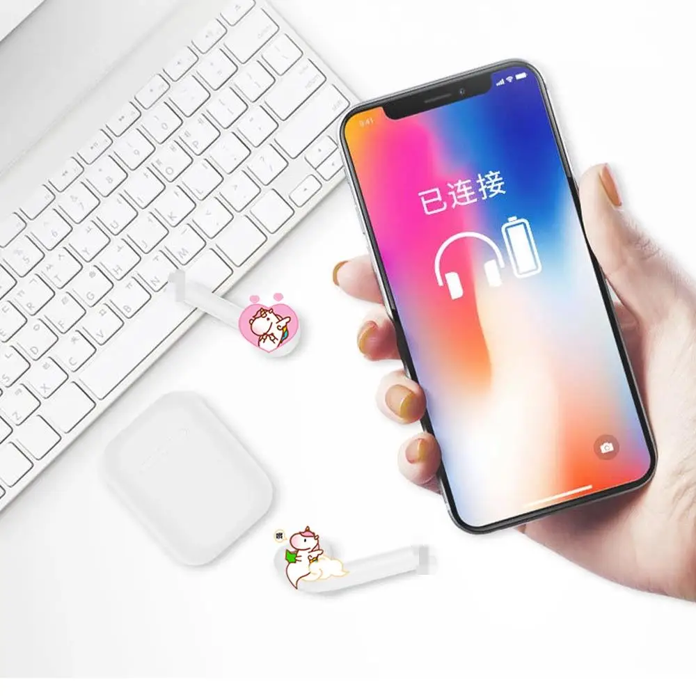 Fast Delivery Colorful i12 TWS Wireless Earbuds I12 Newest Version No Noise True Stereo Earbuds TWS I12 With Charging Box - ANKUX.COM