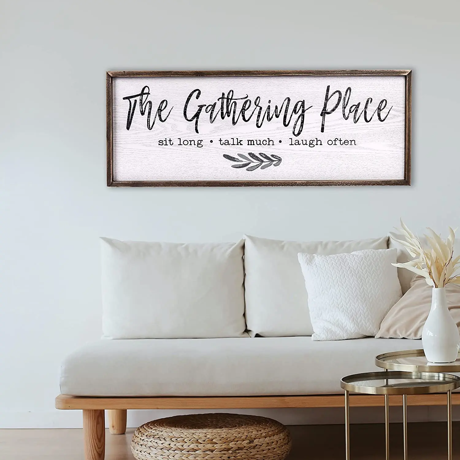 Kitchen Wall Decor Sign Farmhouse Family Wall Art Decor Sign For Dining