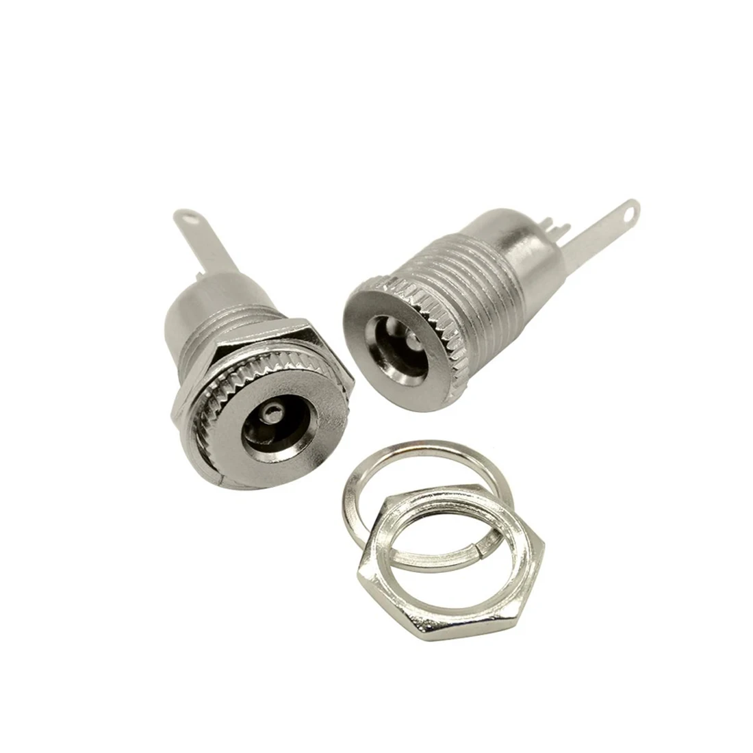 5.5 mm x 2.1mm DC Power Jack Socket Female Panel Mount Connector New 5.5 mm x 2.1mm DC Power Jack Socket Female Panel Mount Connector New